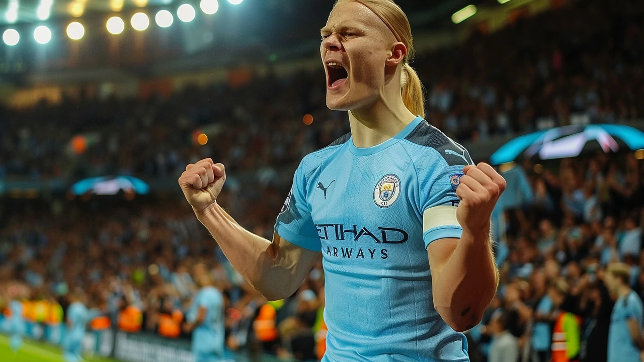 Erling Haaland Dazzles With Four Goals in Manchester City's Decisive 5-1 Win Over Wolves
